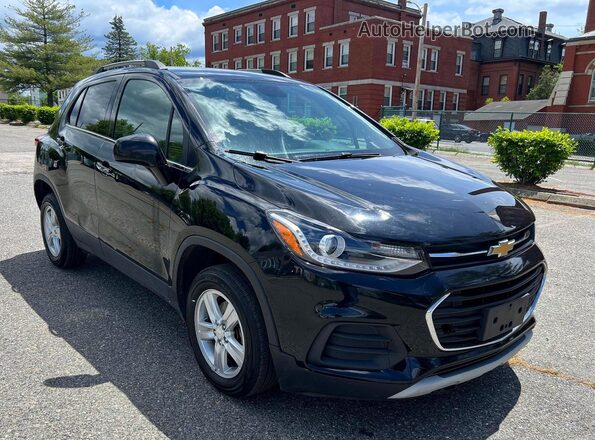 KL7CJPSB4KB921482 2019 CHEVROLET TRAX Черный Передняя левая четверть