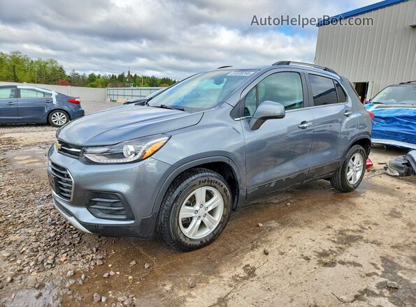 KL7CJPSB6KB787977 2019 CHEVROLET TRAX Серый Передняя левая четверть