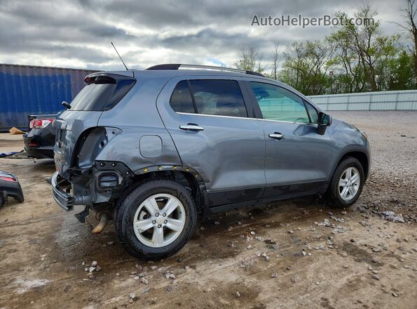 KL7CJPSB6KB787977 2019 CHEVROLET TRAX Серый Задняя правая четверть
