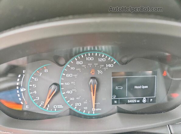 KL7CJPSB6KB787977 2019 CHEVROLET TRAX Серый Вид щитка приборов