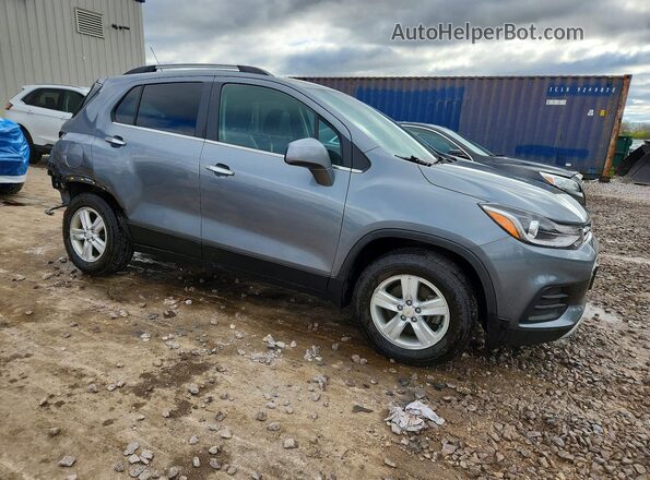 KL7CJPSB6KB787977 2019 CHEVROLET TRAX Серый Передняя правая четверть