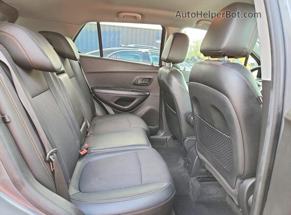 KL7CJPSB6KB787977 2019 CHEVROLET TRAX Серый Вид задней части салона