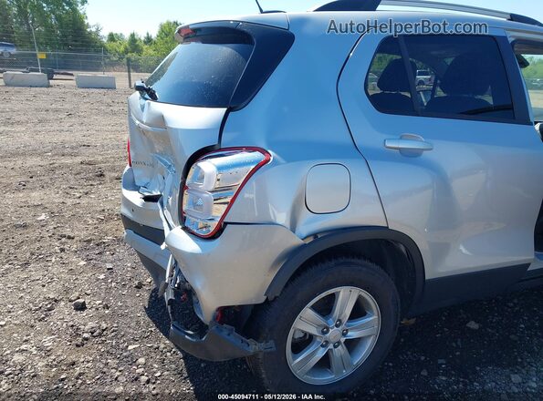 KL7CJPSB6MB339502 2021 CHEVROLET TRAX Silver 