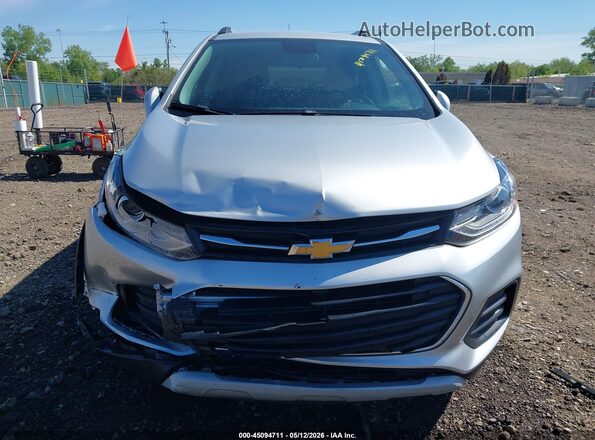 KL7CJPSB6MB339502 2021 CHEVROLET TRAX Silver Widok zestawu wskaźników