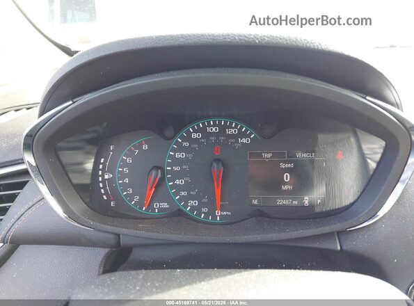 KL7CJPSB7HB183282 2017 CHEVROLET TRAX White Вид задніх сидінь