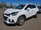 2018 Chevrolet Trax 1lt White vin: KL7CJPSB7JB695453