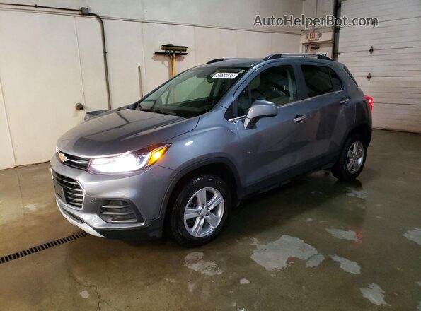 KL7CJPSBXKB920045 2019 CHEVROLET TRAX Gray Առջևի ձախ երեք քառորդ տեսարան