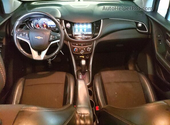 KL7CJPSBXKB920045 2019 CHEVROLET TRAX Gray Առջևի վահանակի տեսք