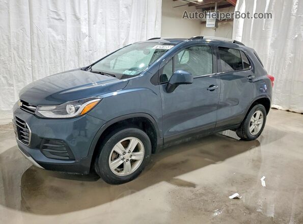 KL7CJPSM0NB521487 2022 CHEVROLET TRAX Blue Vista tres cuartos delantera izquierda