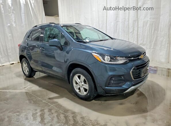 KL7CJPSM0NB521487 2022 CHEVROLET TRAX Blue Delantero derecho