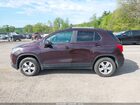 2021 Chevrolet Trax Awd Lt Бордовый vin: KL7CJPSM3MB366304