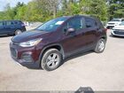 2021 Chevrolet Trax Awd Lt Бордовый vin: KL7CJPSM3MB366304