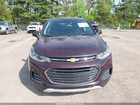 2021 Chevrolet Trax Awd Lt Бордовый vin: KL7CJPSM3MB366304