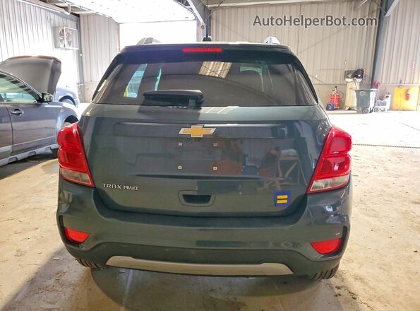 KL7CJPSM5MB374811 2021 CHEVROLET TRAX Gray Widok z tyłu