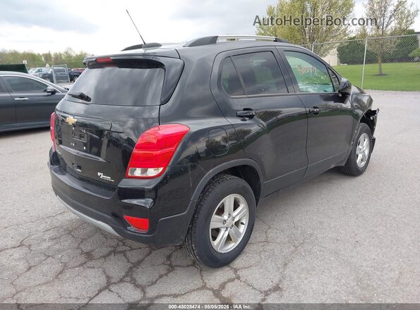 KL7CJPSM6NB565364 2022 CHEVROLET TRAX Черный Задняя правая четверть