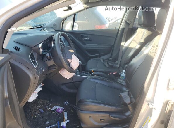 KL7CJPSM7MB364295 2021 CHEVROLET TRAX Серебряный 