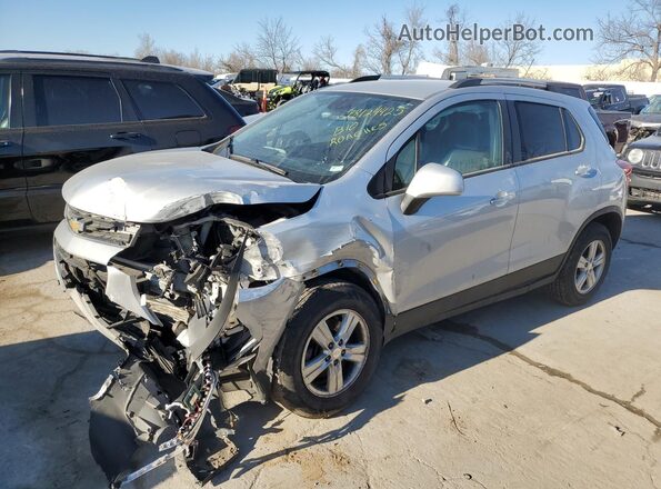KL7CJPSM7MB364295 2021 CHEVROLET TRAX Серебряный 