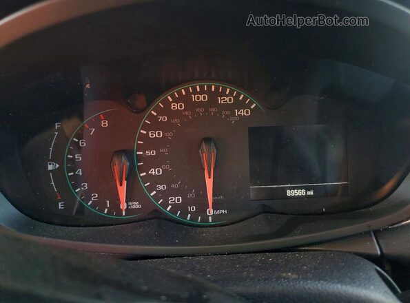 KL7CJPSM7MB364295 2021 CHEVROLET TRAX Серебряный Вид щитка приборов