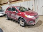 2022 Chevrolet Trax 1lt Бордовый vin: KL7CJPSM8NB568993