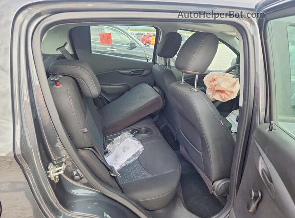KL8CA6SA5MC228382 2021 CHEVROLET SPARK Угольный Вид задних сидений