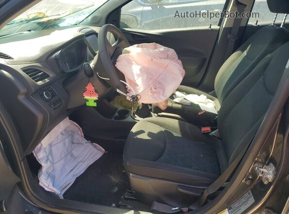 KL8CA6SA5MC228382 2021 CHEVROLET SPARK Угольный Вид салона спереди