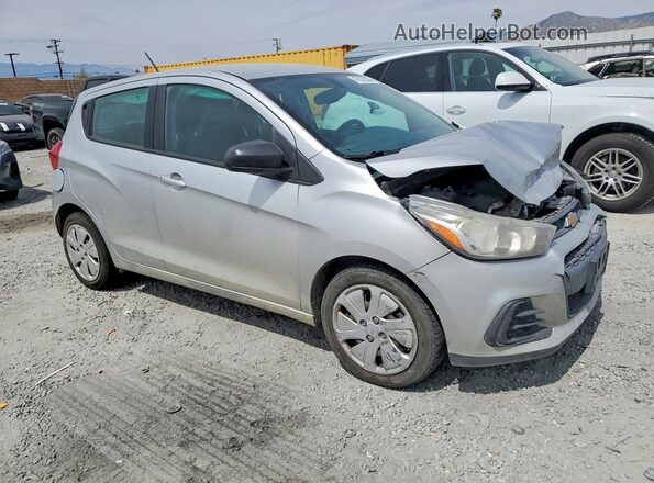 KL8CA6SA7JC461921 2018 CHEVROLET SPARK Silver Przód prawy