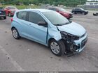 2016 Chevrolet Spark Ls Manual Light Blue vin: KL8CA6SA8GC561678
