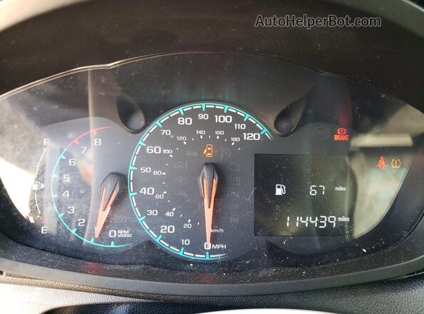 KL8CA6SA8HC832059 2017 CHEVROLET SPARK Gray Widok zestawu wskaźników