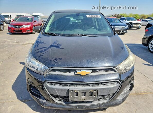 KL8CB6SA0HC772968 2017 CHEVROLET SPARK Black Widok z przodu