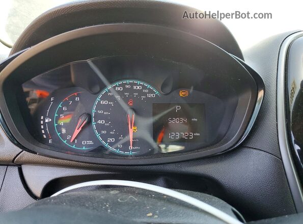 KL8CB6SA0KC760682 2019 CHEVROLET SPARK Black Vista del cuadro de instrumentos