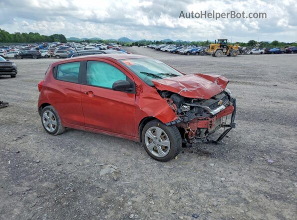 KL8CB6SA0MC710190 2021 CHEVROLET SPARK Оранжевый Передняя правая четверть