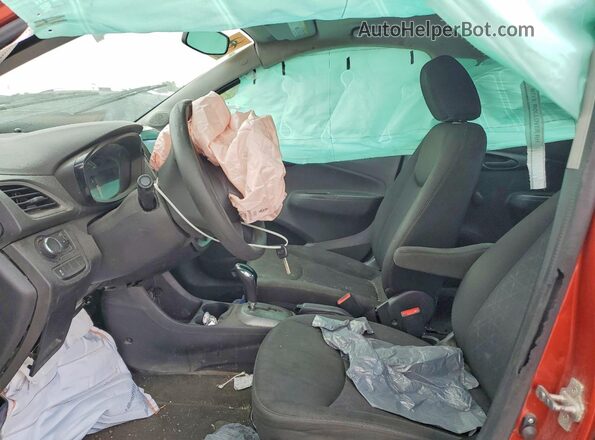 KL8CB6SA0MC710190 2021 CHEVROLET SPARK Оранжевый Вид салона спереди