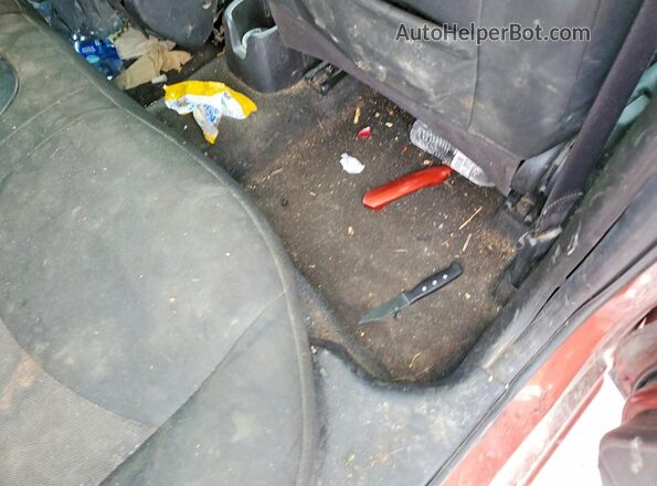 KL8CB6SA0MC710190 2021 CHEVROLET SPARK Оранжевый Вид задней части салона