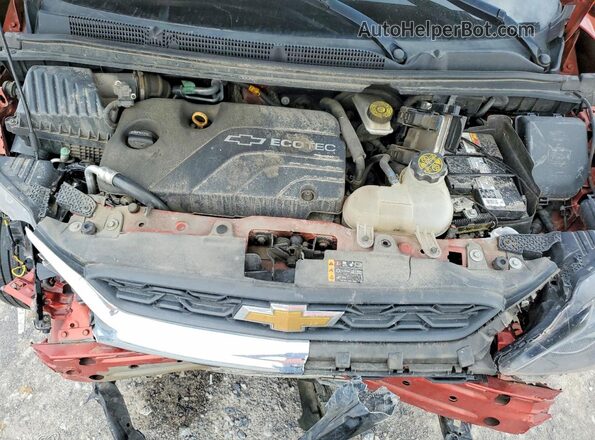 KL8CB6SA0MC710190 2021 CHEVROLET SPARK Оранжевый Вид подкапотного пространства