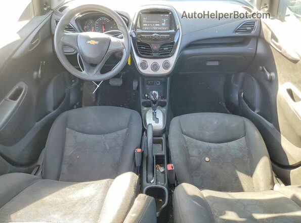 KL8CB6SA1GC538255 2016 CHEVROLET SPARK Silver Вид панелі приладів