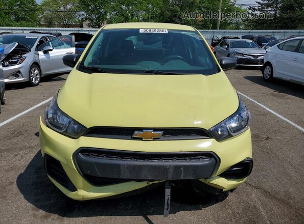 KL8CB6SA1HC761333 2017 CHEVROLET SPARK Зеленый Вид спереди
