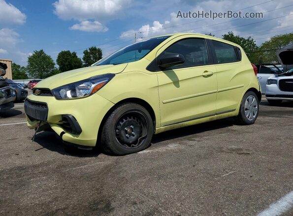 KL8CB6SA1HC761333 2017 CHEVROLET SPARK Зеленый Передняя левая четверть