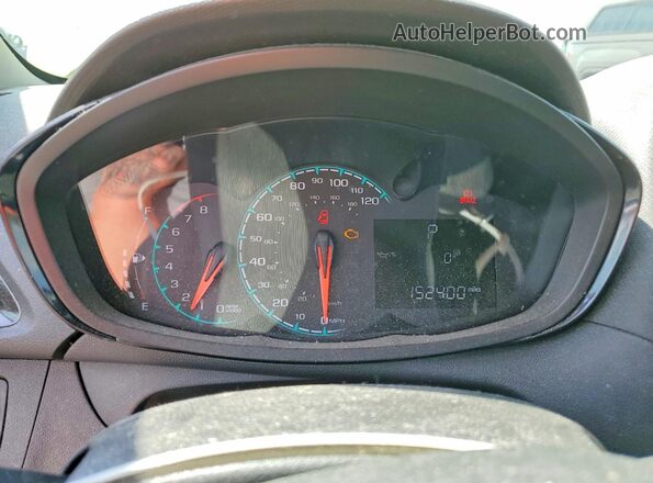 KL8CB6SA1HC761333 2017 CHEVROLET SPARK Зеленый Вид щитка приборов