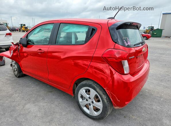 KL8CB6SA1LC406557 2020 CHEVROLET SPARK Красный Задняя левая четверть