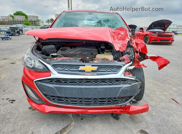 KL8CB6SA1LC406557 2020 CHEVROLET SPARK Красный Вид спереди