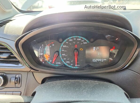 KL8CB6SA2GC568204 2016 CHEVROLET SPARK Кремовый Вид щитка приборов