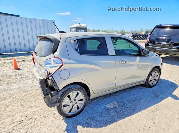 KL8CB6SA2HC763060 2017 CHEVROLET SPARK Бежевый Задняя правая четверть