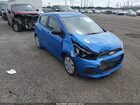 2018 Chevrolet Spark Ls Cvt Blue vin: KL8CB6SA2JC471303