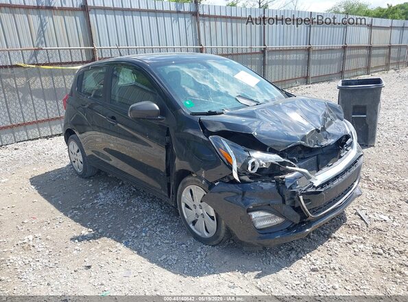 KL8CB6SA2MC224724 2021 CHEVROLET SPARK Черный Передняя правая четверть