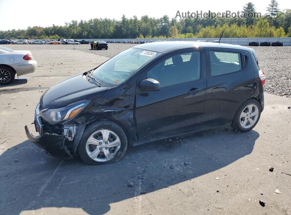 KL8CB6SA2MC706268 2021 CHEVROLET SPARK Black წინა მარცხენა ხედი სამი მეოთხედიდან