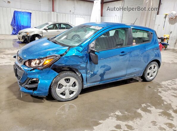 KL8CB6SA2MC717092 2021 CHEVROLET SPARK Blue Front left