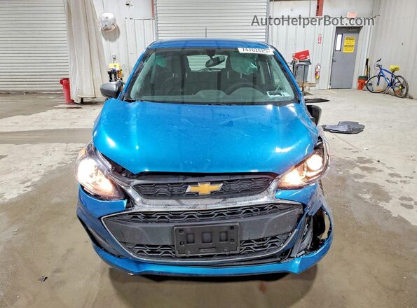 KL8CB6SA2MC717092 2021 CHEVROLET SPARK Blue Front view