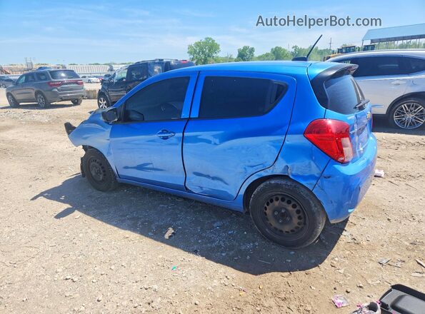 KL8CB6SA3HC756733 2017 CHEVROLET SPARK Blue Trasero izquierdo