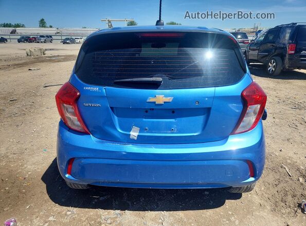 KL8CB6SA3HC756733 2017 CHEVROLET SPARK Blue Vista trasera