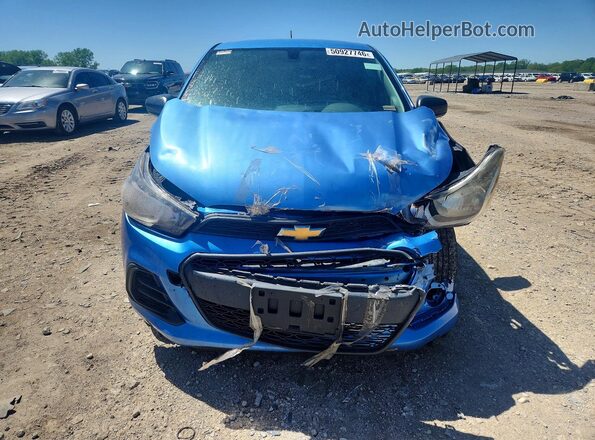 KL8CB6SA3HC756733 2017 CHEVROLET SPARK Blue Vista frontal